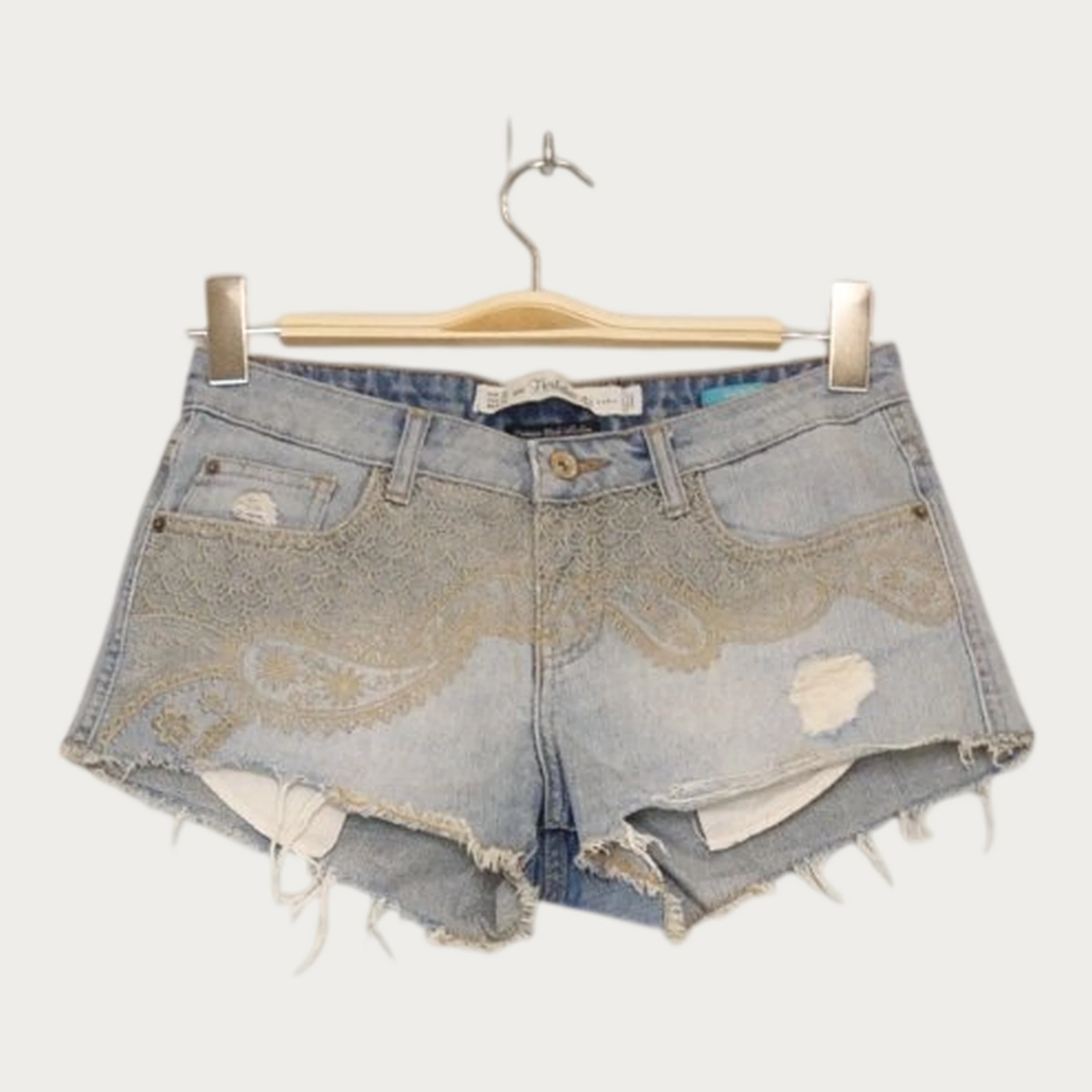 Short taille basse zara